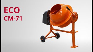 Concrete mixer ECO CM-71