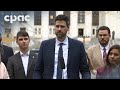 Justice Minister Sean Fraser makes an announcement on bail reform – October 23, 2025