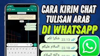 Download lagu Cara Kirim Chat Tulisan Arab di Whatsapp mp3