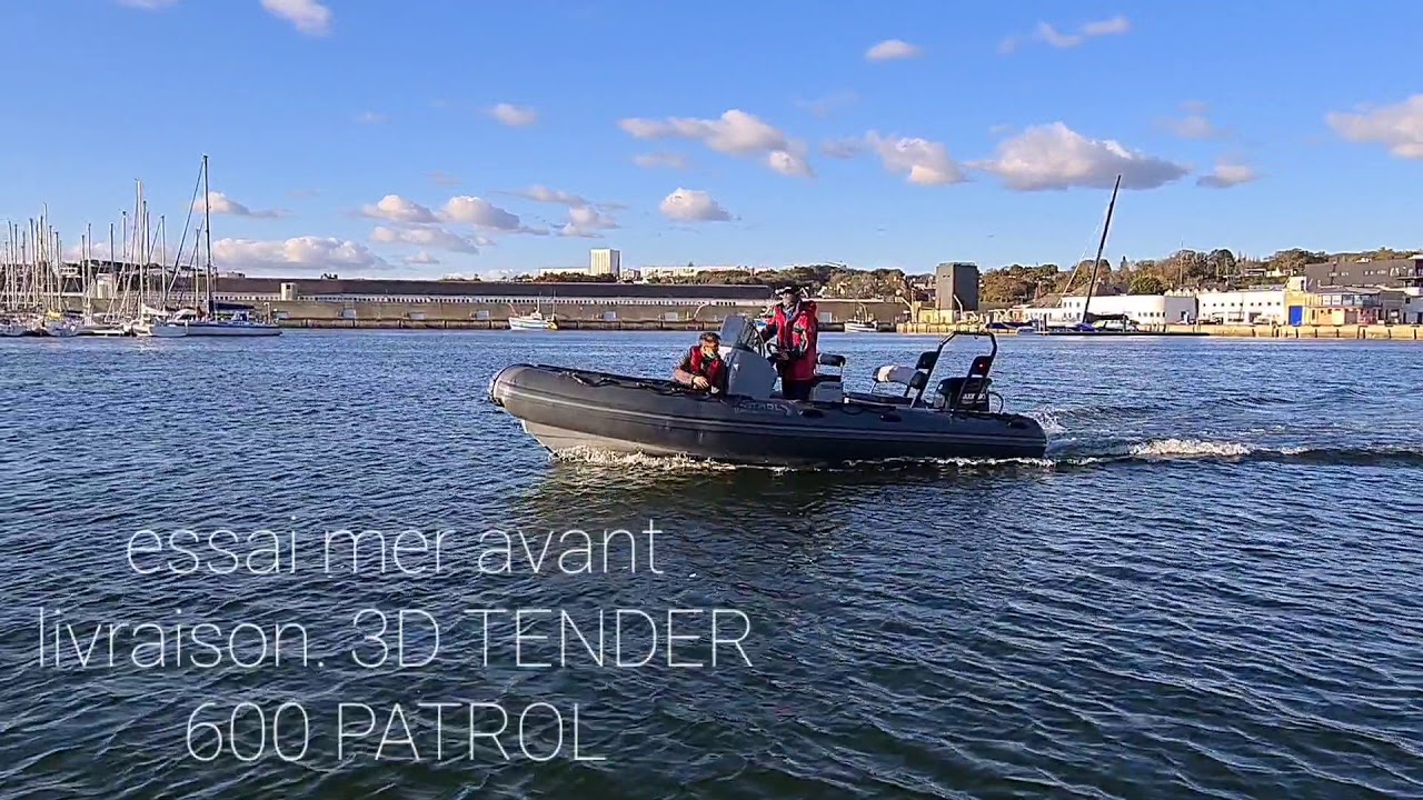 Trailer 3d tender Patrol 600