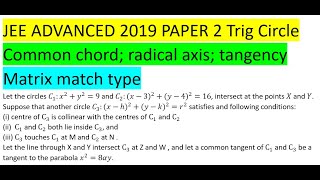 Let the circles C_1:x^2+y^2=9 and C_2:(x-3)^2+(y-4)^2=16, intersect at the points X and Y. Suppose