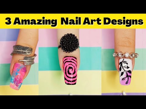 Amazing Nail Art Designs For Beginners || Nail Art Designs Compilation