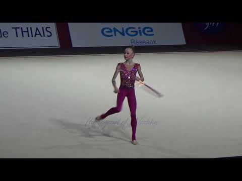 Khrystyna POHRANYCHNA (UKR) hoop - 2019 Thiais EF