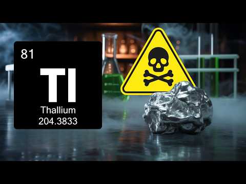 Thallium: Because Arsenic is for Amateurs🧪💉