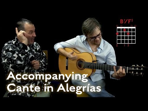 Alegrías Flamenco Guitar Accompaniment for Cante - Jesus Montoya and Kai Narezo
