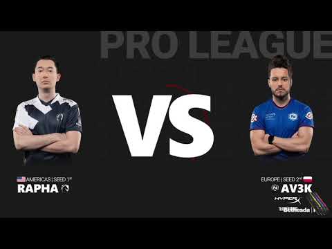 Rapha  VOD reviewing his tournament matches (vs Av3k) - QPL season 2 stage 2 finals