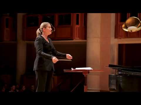 Conductor Catherine Sailer - DU Lamont Women's Chorus - "Herbstlied, Op. 63 No. 4"