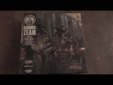 An unboxing of the others Expanson Gamma team by cool mini or not 