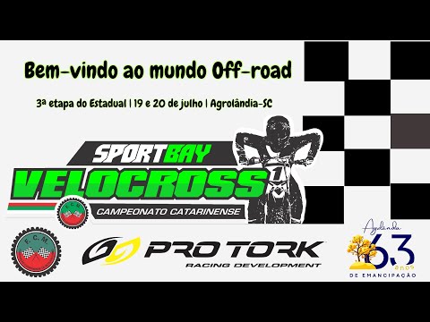 Campeonato Catarinense Sportbay de Velocross 2025 | 3ª Etapa | Agrolândia-SC
