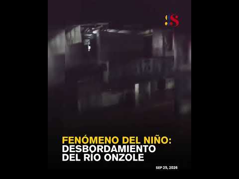 #ESMERALDAS | DESBORDAMIENTO DEL RÍO ONZOLE INUNDA COMUNIDADES EN ELOY ALFARO