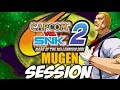 Capcom Vs SNK 2 M U G E N Session W Me Swagga Kings Reckless Animal Part 1