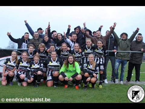 Divas Eendracht Aalst - Mariakerke 05/12/2015: wedstrijdbeelden en doelpunten 6-0