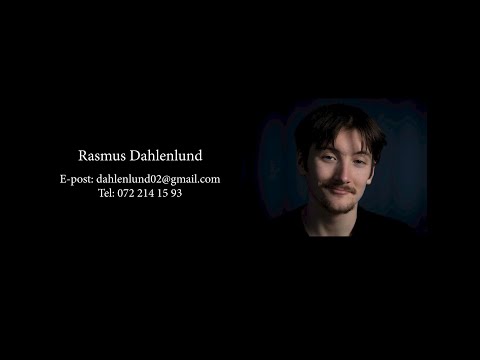 Showreel Rasmus Dahlenlund (2024) Showreel Rasmus Dahlenlund (2024)