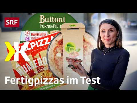 Frozen pizzas put to the test: Three products fail the jury | 2026 | Kassensturz | SRF