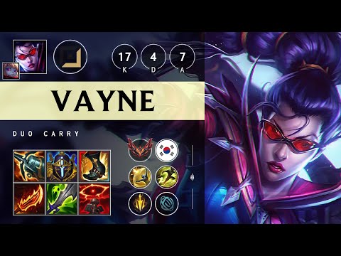 Vayne ADC vs Kai'Sa - KR Grandmaster Patch 25.17