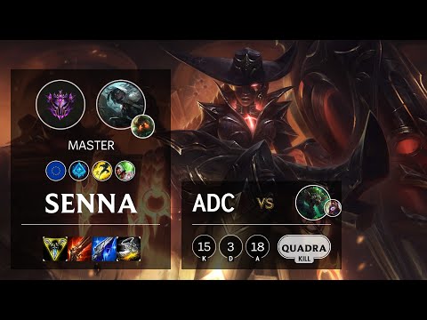 Senna ADC vs Twitch - EUW Master Patch 10.21