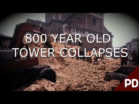 800 Year old Tower Collapses Without Warning: The Pavia Civic Tower Disaster 1989