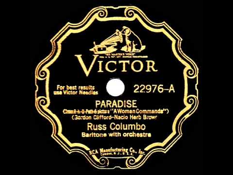 1932 Russ Columbo - Paradise