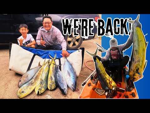 We're Back! | Mahi Uku Kawa Action | Last Fish of 2025 | Kayak Fishing Hawaii