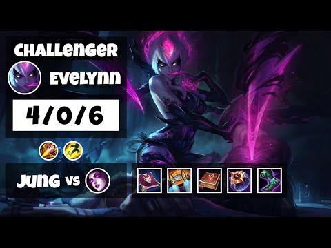 Evelynn s11 Jungle Challenger Replay (4/0/6) - NA