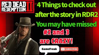 RDR2: 4 things you may have missed after the story #videogames #gaming #tutorial