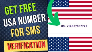 How To Get Free USA Phone Number For SMS And OTP Verification | Get Free USA Number (No VPN)