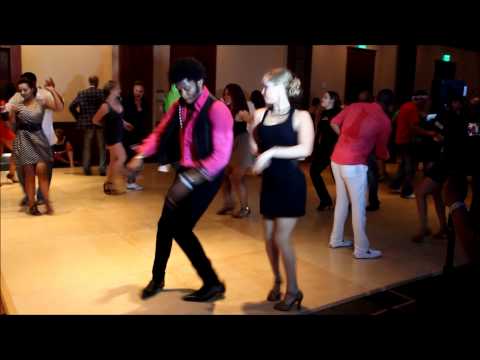 DC Salsa Congress 2012 - Terry of SalsAlianza & Maria Pia Sanz of Salsa Karibe (Social Dancing)