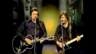 Johnny Cash &amp; Kris Kristofferson - Sunday Morning Coming Down