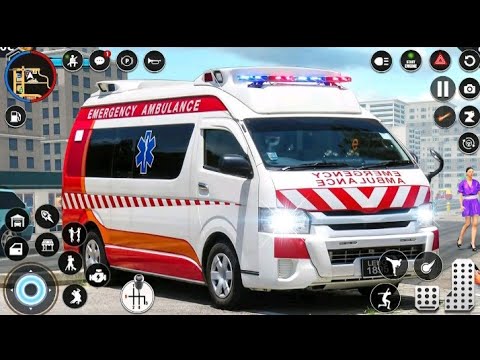 New Ambulance Robot City Rescue Simulator Game - Ambulance Games 