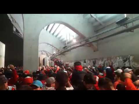 "PREVIA RIVER VS GUARANÍ 8VOS "COPA LIBERTADORES"" Barra: Los Borrachos del Tablón • Club: River Plate