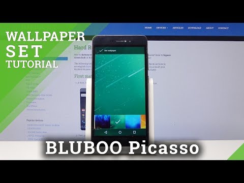 How to Update Desktop Theme in BLUBOO Picasso - Change Wallpaper