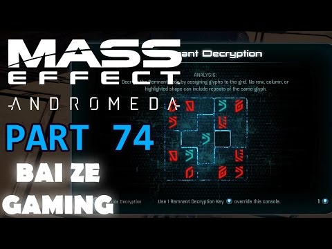 Mass Effect Andromeda Walkthrough 74 - Vault Guide! GLITCHY CAMERA!