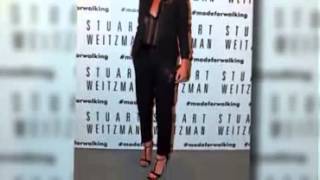 Kate Moss Goes Braless in a Sheer Shirt at Milan Fashion Week *