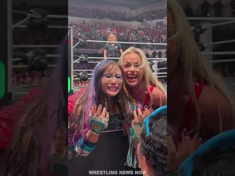 Liv Morgan Makes Kairi Sane Cry During WWE Match on RAW #wwe #rhearipley #livmorgan #kairisane