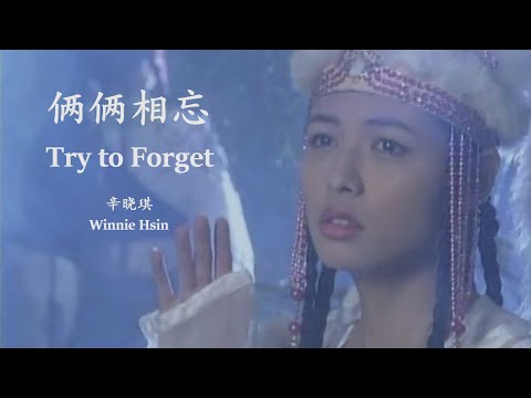Winnie Hsin - Try to Forget (English Lyrics + Pinyin)  辛晓琪 - 俩俩相忘【中英文歌词】