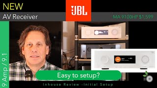 Video thumbnail for New JBL MA9100HP AV Receiver- Part 1 Setup Review by Ripewave Audio