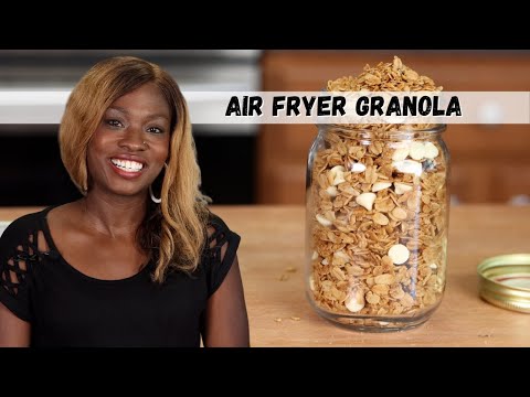 Super Easy Air Fryer Granola (Less than 30 minutes!)