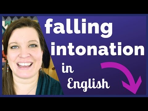 Falling Intonation in American English: Statements and Information Questions Video