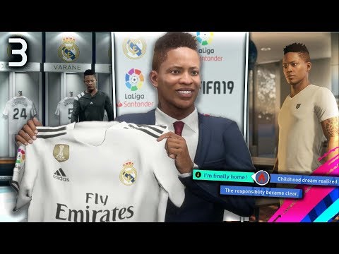 FIFA 19 THE JOURNEY Episode #3 - SIGNING FOR REAL MADRID!  (The Journey Full Movie Series)