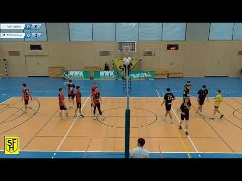 Finale Volleyball Regionalmeisterschaft U20m: TSV Grafing vs TSV Mühldorf