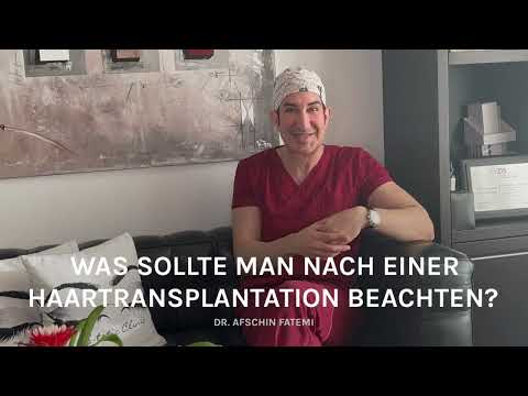 S-thetic Hair: Was sollte man nach einer Haartransplantation beachten?
