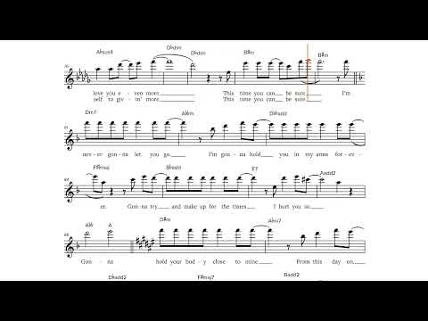 Never Gonna Let You Go (Sérgio Mendes, 1983), Eb-Instrument Play along