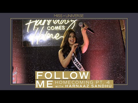 FOLLOW ME: Harnaaz Sandhu Homecoming Part 4! | Miss Universe