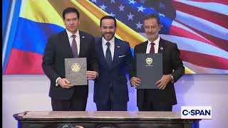 Rubio and Colombia sign nuclear cooperation and critical minerals agreements