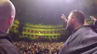 Devin Townsend Project Royal Albert Hall Stage View of 'Universal Flame'