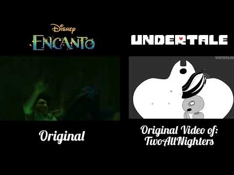 We Don't Talk About Bruno/Gaster - Sans and Camilo - Comparision