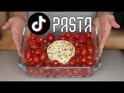 How To Make TIKTOK's Viral Tomato Feta/Boursin Pasta!