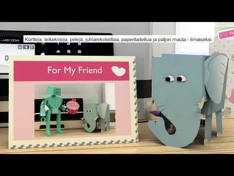 Tee kortteja Brother Creative Centerin avulla