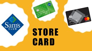 Sams Club Credit Card Review // Department Store Credit Card