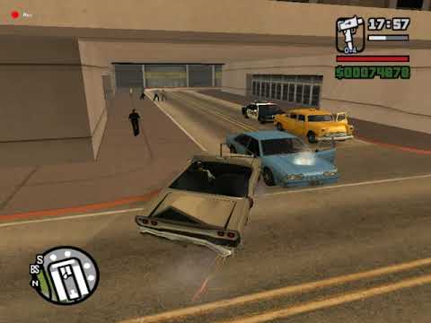 GTA San Andreas: Chaos at the airport and in El Corona